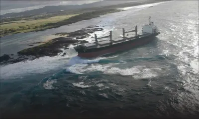 MV Benita : début de l’opération de pompage du fioul