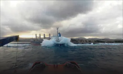 MV Benita : opération de dynamitage cette semaine pour libérer le navire