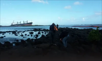 MV Benita : le ministre Alain Wong veut plonger pour filmer sous le navire