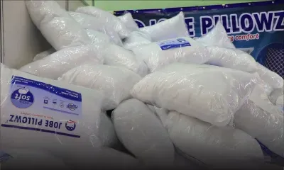 SVICC : 2e journée de la 3e édition du Salon du Déstockage ce samedi découvrez les promos au stand de JOBE PILLOWS & CUSHIONS