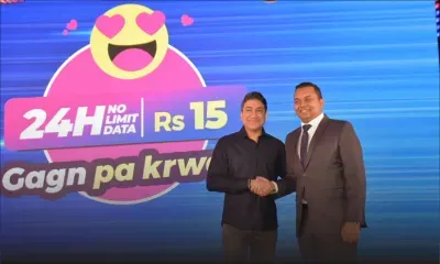 my.t mobile : un package data quotidien illimité à Rs 15