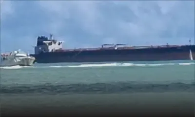 Pointe-aux-Sables : un bateau de pêche taiwanais s’est échoué 