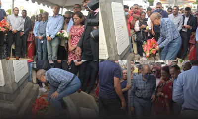 [En Images] Dépôt de gerbes à l’occasion des 87 ans du PTr