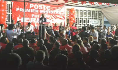 Navin Ramgoolam annonce un «grand rassemblement» au no 7