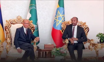 38ᵉ sommet de l’Union africaine : Arrivée de Navin Ramgoolam en Éthiopie