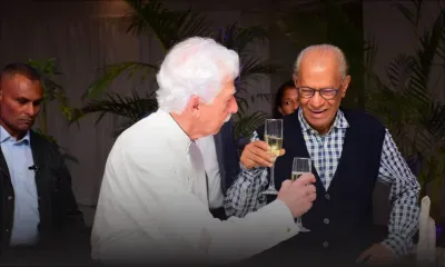 80 ans de Paul Bérenger : Les deux leaders trinquent dans un cadre détendu