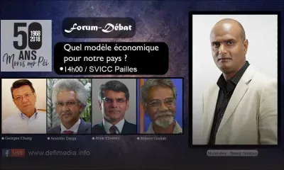 «Quel modèle économique pour notre pays après 50 ans ?» : suivez le forum-débat