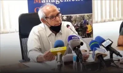 National Crisis Committee: Anwar Husnoo face à la presse