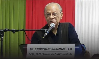 Navin Ramgoolam : « Ziska Jeux des Iles zot pe politiser »