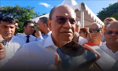 Ramgoolam sur les propos de Juman : «Chaque membre de l’exécutif du PTR est libre d’exprimer son opinion, personne n’a dicté Juman…»