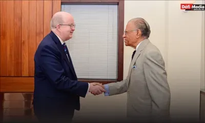 Ramgoolam reçoit le nouveau haut-commissaire britannique : l’accord sur les Chagos salué