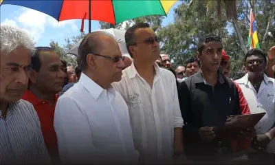 Dépôt de gerbes à Pointe-Canon : Navin Ramgoolam se félicite que le Morne ait été classé au patrimoine de l'Unesco sous le règne du PTr