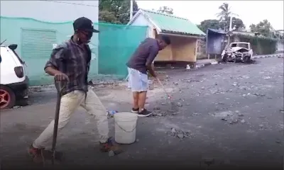 Post-manifestation : des habitants de Barkly redorent leur quartier