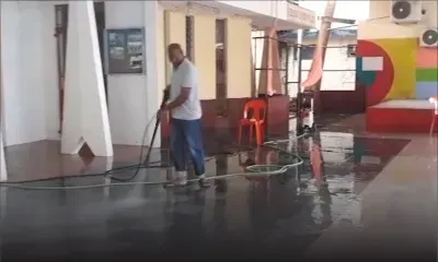 Post-Freddy : Opération nettoyage au centre d’évacuation de Roche-Bois 