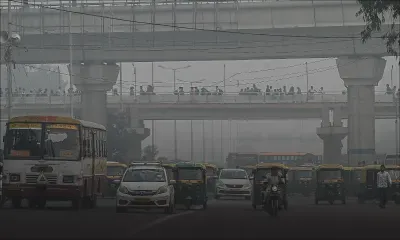 New Delhi noyée sous un épais brouillard toxique après la fête de Diwali