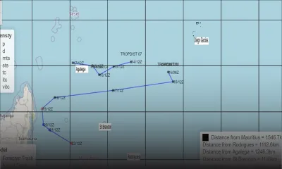 Météo : une perturbation tropicale et une basse pression dans le bassin de l'océan Indien 