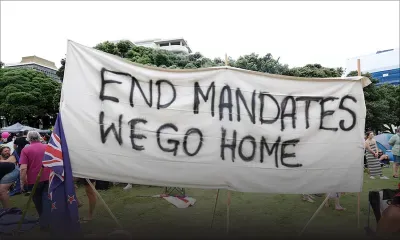 Nouvelle-Zélande: le campement anti-vaccin prend de l'ampleur devant le Parlement