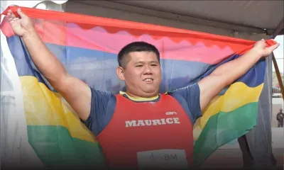 JIOI - Athlétisme : à 37 ans, le lanceur Nicolas Li Yun Fong gagne l’or au lancer du marteau