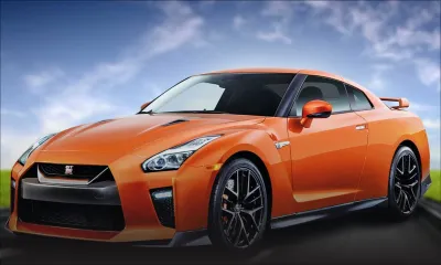 The new Nissan GT-R at ABC Motors Auto Show