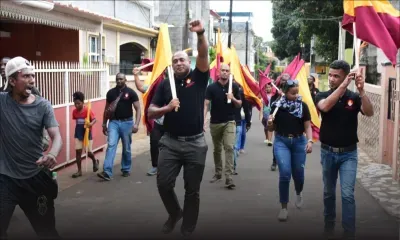 No 1 : porte-à-porte du "Mouvement Bruneau Laurette" à Cité Richelieu