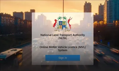 Motor Vehicle Licence : le paiement en ligne désormais possible 
