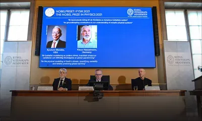 Le Nobel de physique sacre deux experts du climat et un théoricien italien