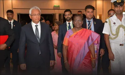 [En images] Banquet d'État en l'honneur de la présidente indienne, invitée d'honneur aux célébrations officielles de la fête nationale à Maurice