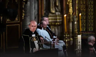 Le chef spirituel de l'Eglise anglicane salue la vie, consacrée au service, d'Elizabeth II