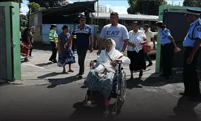 Cossila Mudhoo, 102 ans, a accompli son devoir civique à Goodlands