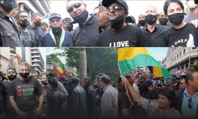 [En images] Ramgoolam, Bérenger, Duval et Gurib-Fakim présents à la marche citoyenne