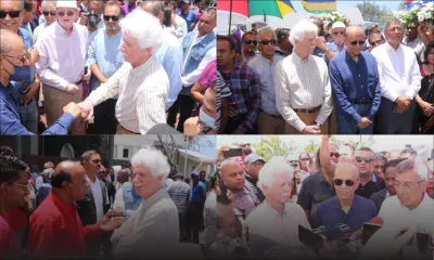 [En images] Abolition de l’esclavage : le PTr, le MMM et le PMSD à Pointe-Canon