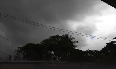 Communiqué spécial de la météo – averses et orages ce soir 