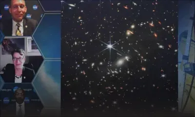 La première image du télescope James Webb dévoile le tout jeune Univers