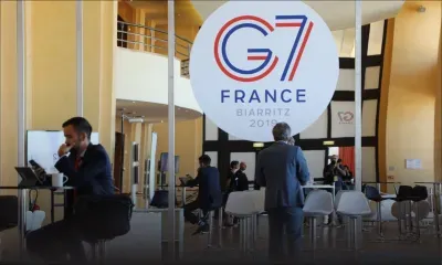 Un G7 potentiellement explosif s'ouvre à Biarritz 