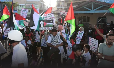 Port-Louis : marche pacifique en soutien au peuple palestinien