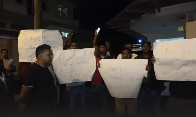 Port-Louis : des activistes rouges mécontents des investitures au no 11 expriment leur colère