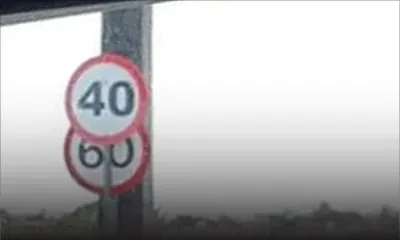 Petit-Raffray : panneau de limitation... à deux vitesses