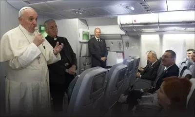 Voyage apostolique dans l’Océan Indien du Pape François : trois journalistes mauriciens à bord du vol papal