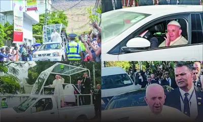 Au service du pape François : L’expérience inoubliable de deux policiers mauriciens