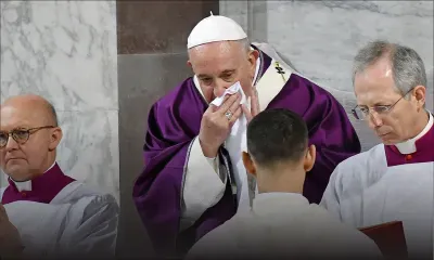 Le pape François testé négatif au coronavirus