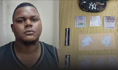 Le dealer présumé aux policiers : «Donn enn sans ou swa zet li» 