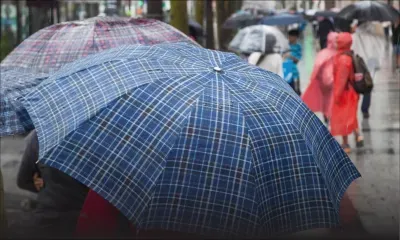 Veille de fortes pluies : des averses orageuses attendues à partir de 13 h