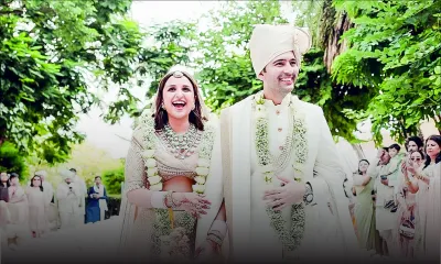 2500 heures pour le lehenga de Parineeti Chopra