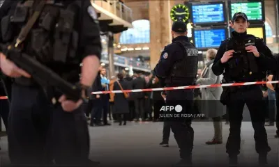 Six blessés à l'arme blanche gare du Nord à Paris, l'agresseur interpellé