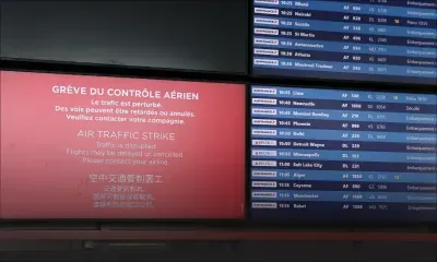 Un millier de vols annulés en France au deuxième jour de grève de contrôleurs aériens