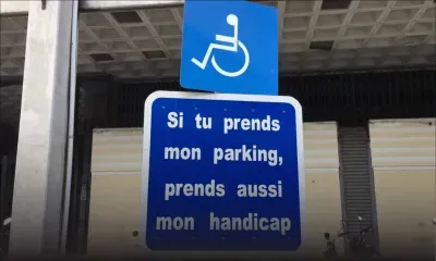 Parking pour handicapé : vous êtes prévenus