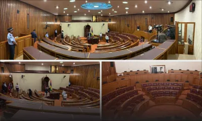 Covid-19/Travaux parlementaires : réaménagement au sein de l'hémicycle ; voici quelques images