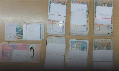 Arrêtée, une femme conduit la police à Rs 651 000 cachées dans du béton