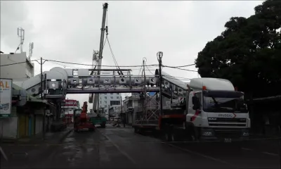 Réinstallation de la passerelle à Bell-Village : déviations routières ce dimanche