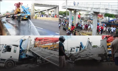 Le chauffeur : «Monn mal ziz oter pon la avek sarzman lor kamion»